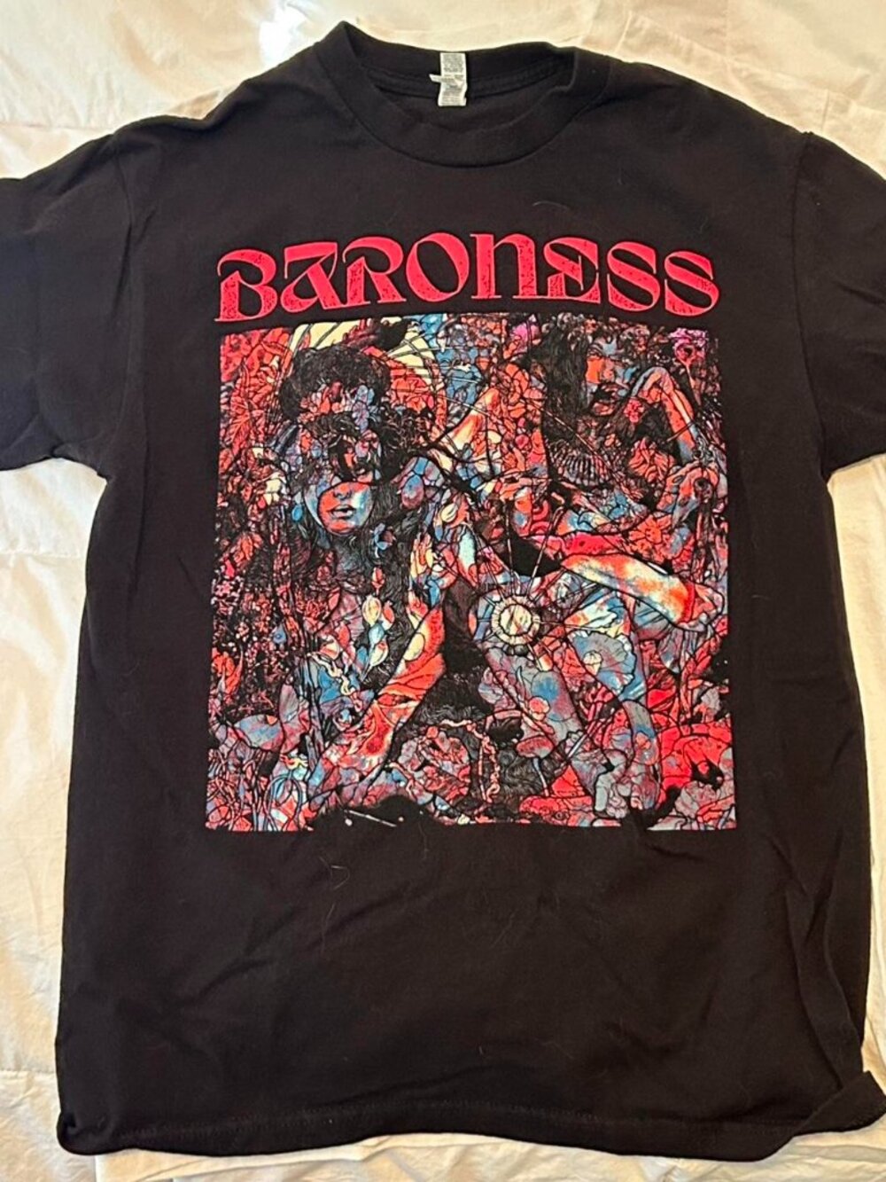 Men's black t-shirt